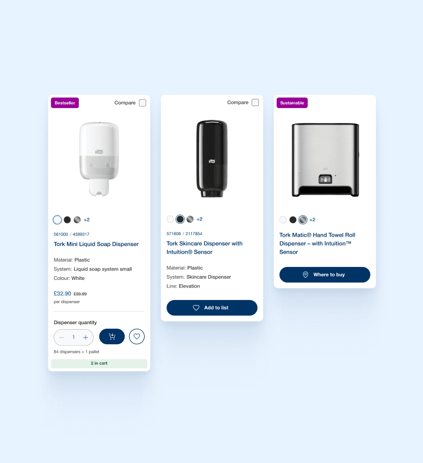 Tork Design System media 9